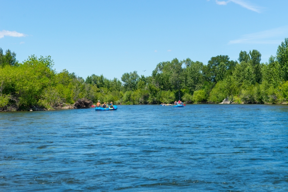 Enjoying the Popular Boise River Float - Boise, ID - That Adventure Life