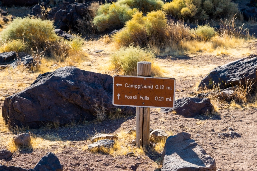 Fossil Falls along Highway 395 - Coso, CA - That Adventure Life