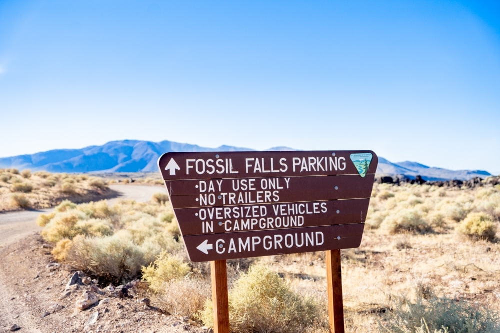 Fossil Falls along Highway 395 - Coso, CA - That Adventure Life