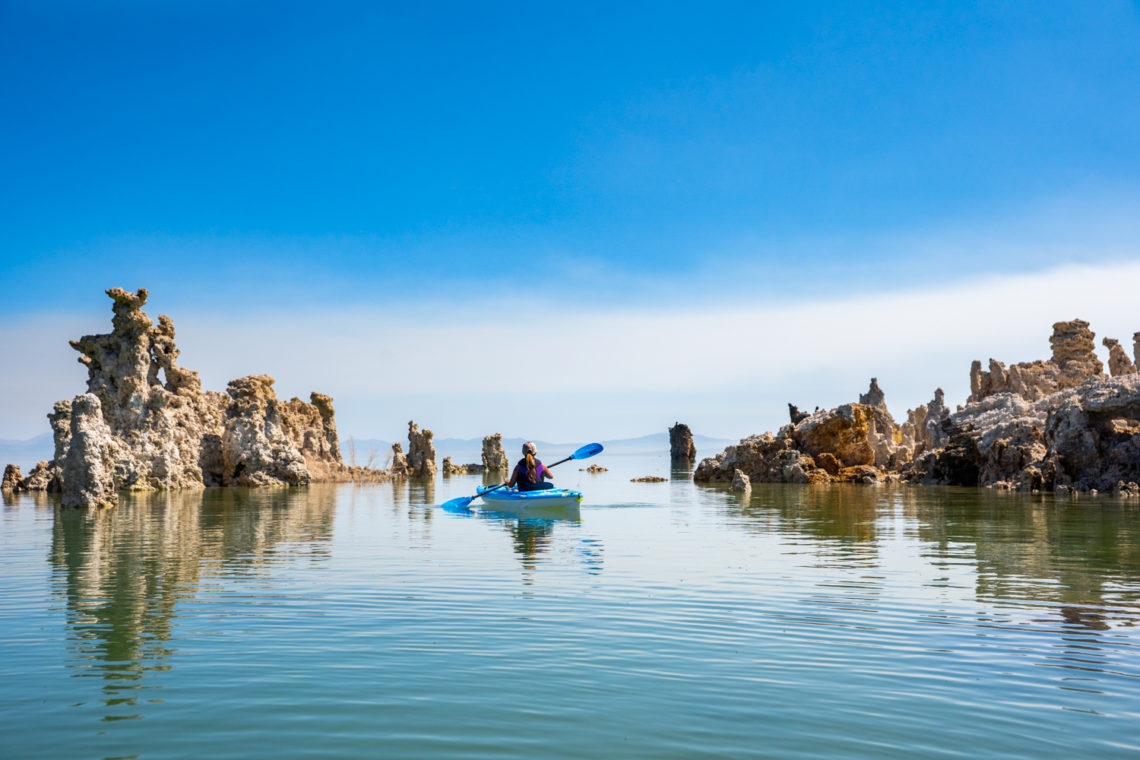 How to Go Kayaking on Mono Lake - Lee Vining, CA - That Adventure Life
