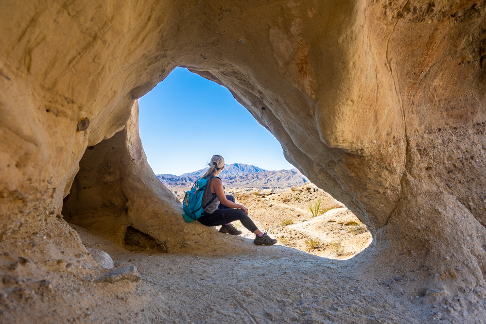 Wind Caves trail - Anza Borrego Desert State Park