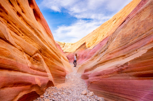 Pastel Canyon Hike or Pink Canyon - Valley of Fire State Park, NV