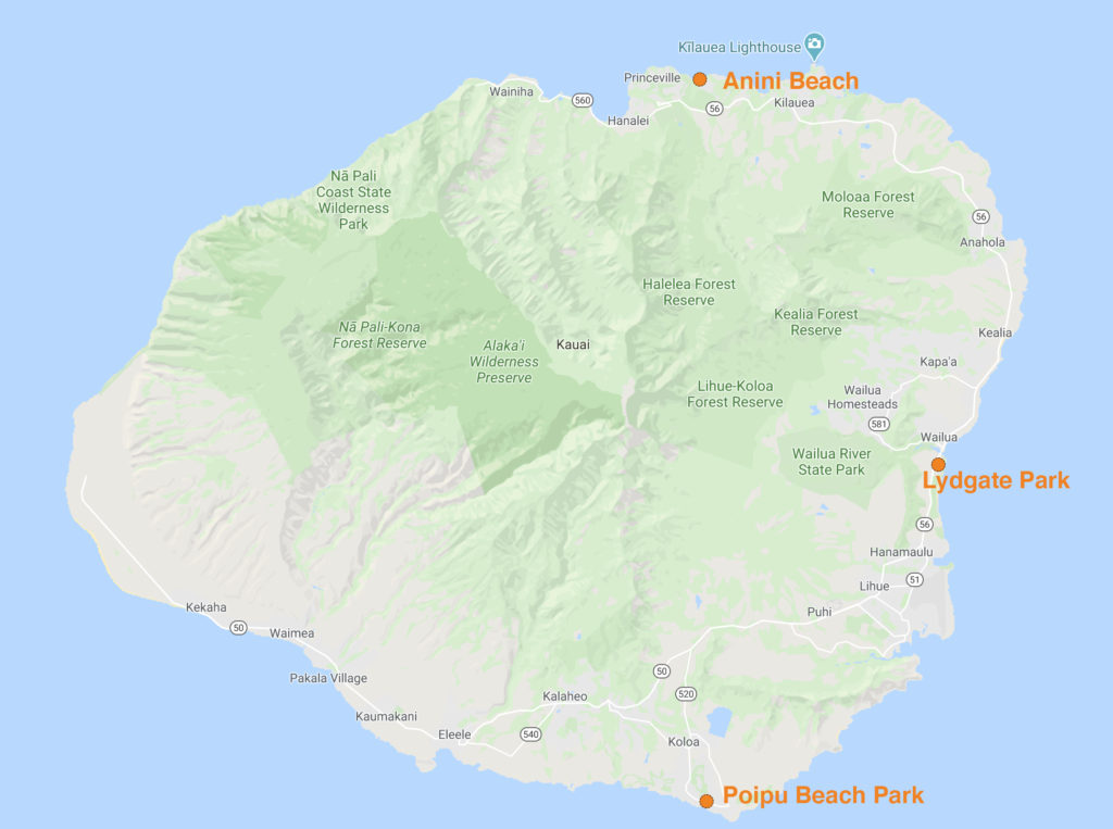 Top 3 snorkeling spots for beginners in Kauai, Hawaii