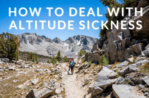 How to Deal With Altitude Sickness