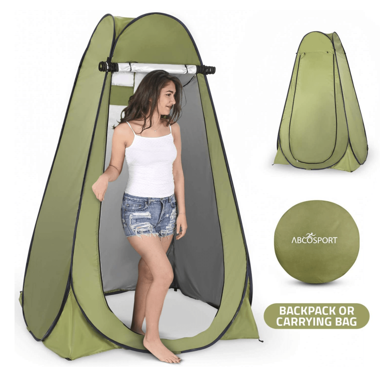 Popup privacy tent