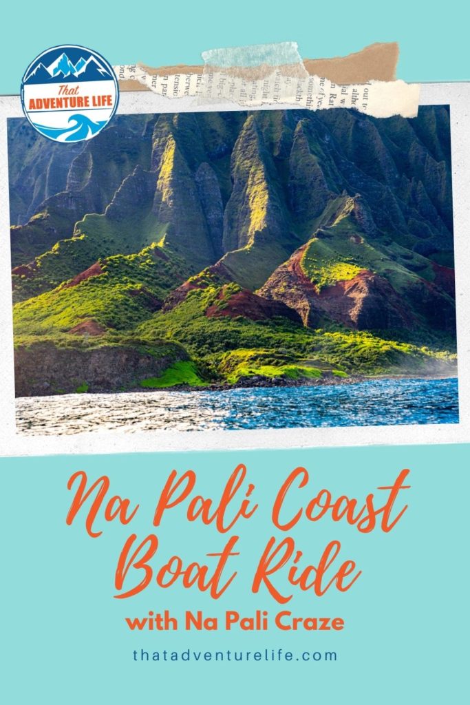 Na Pali Coast Boat Ride with Na Pali Craze - Kauai, HI Pin 2