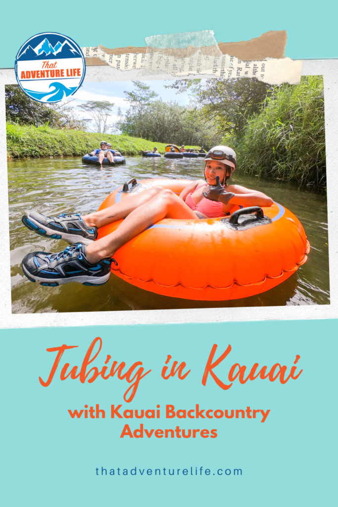 Tubing in Kauai with Kauai Backcountry Adventures Pin 2