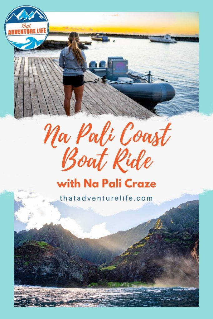 Na Pali Coast Boat Ride with Na Pali Craze - Kauai, HI Pin 1