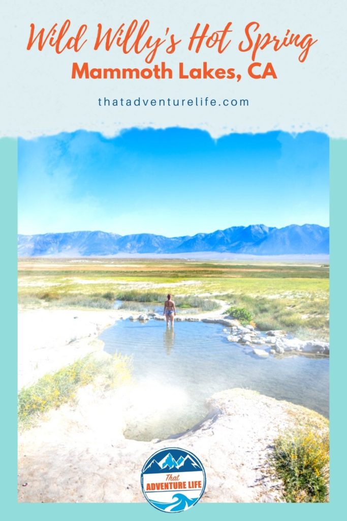 Wild Willy's Hot Spring in Mammoth Lakes, CA Pin 1