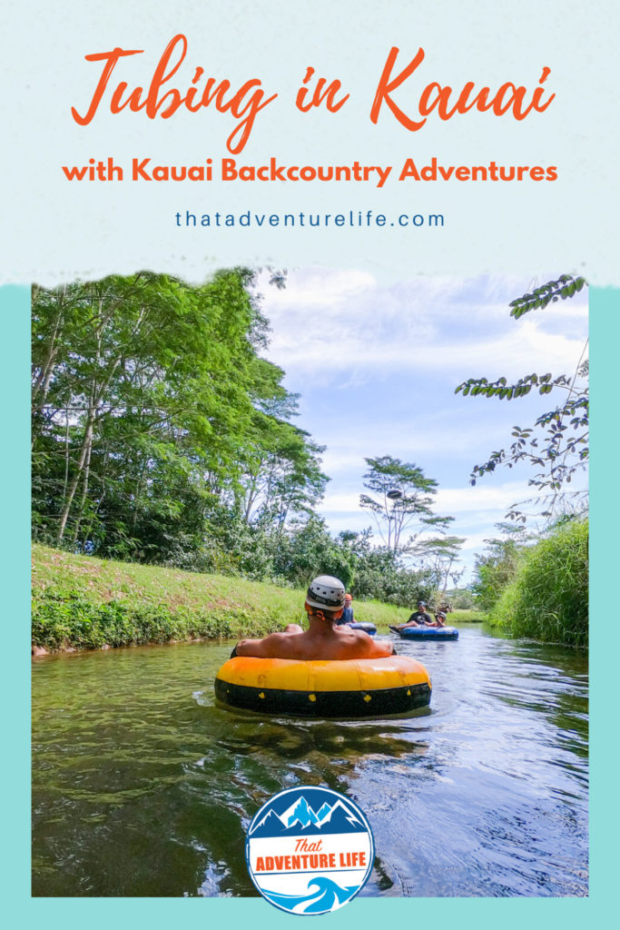 Tubing in Kauai with Kauai Backcountry Adventures Pin 3