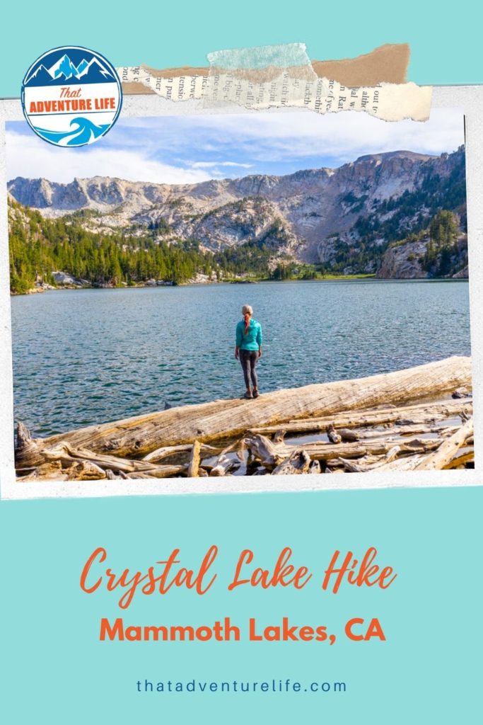 Crystal Lake Hike, Mammoth Lakes, CA Pin 1