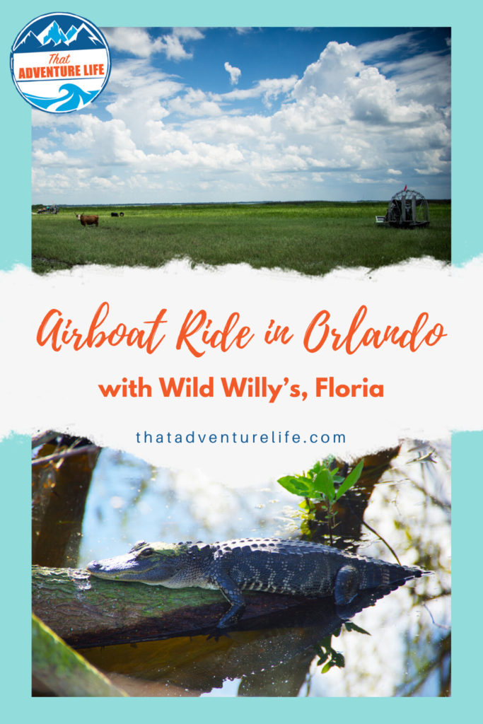 Airboat Ride in Orlando with Wild Willy’s, Florida Pin 3
