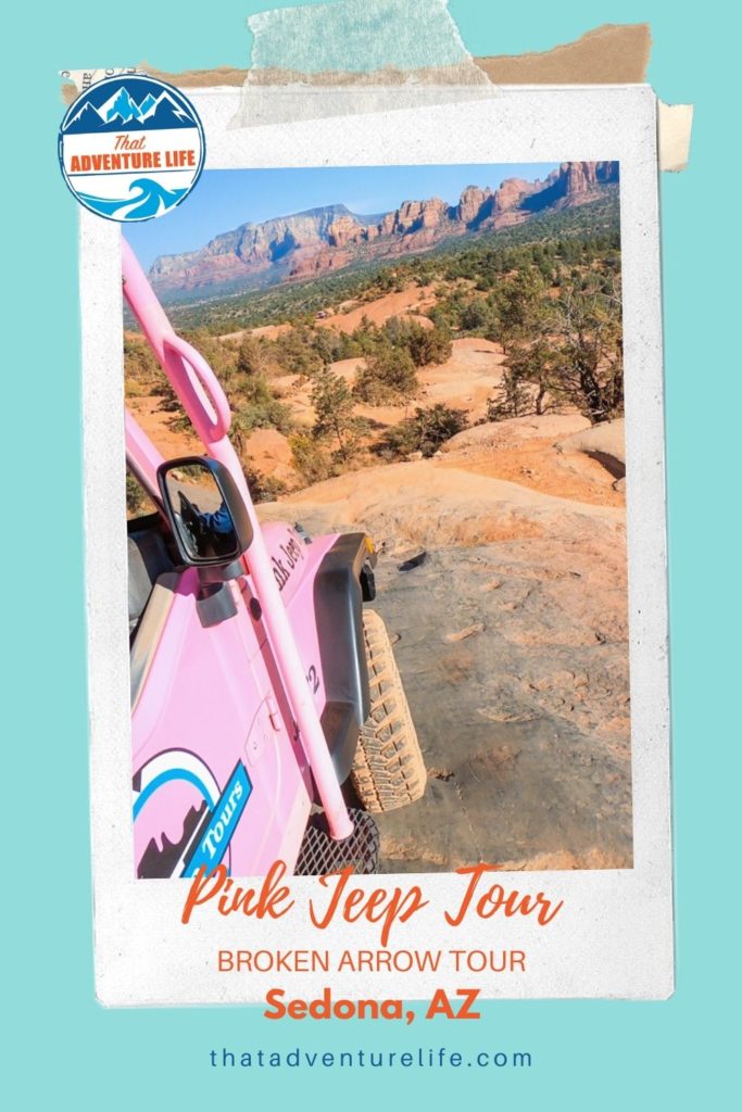 Pink Jeep Tour - Broken Arrow Tour, the most popular in Sedona, Arizona, Pin 1
