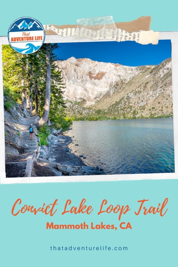 Convict Lake Loop Trail, Mammoth Lakes, Pin 1