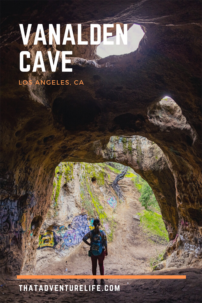 Vanalden Cave - Los Angeles, California Pin 2