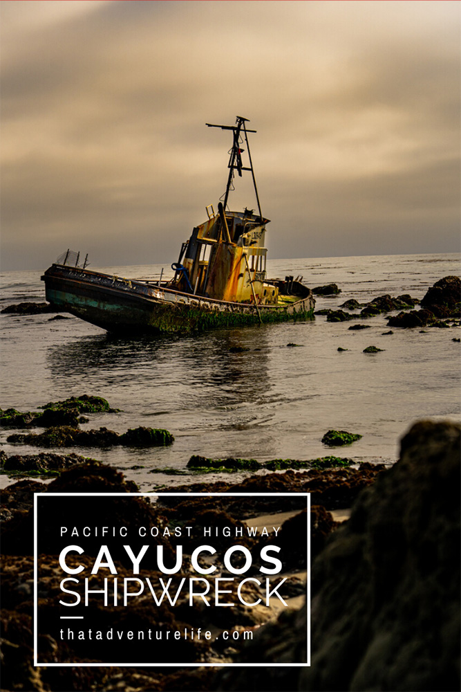 Cayucos Shipwreck - Pacific Coast Highway, CA Pin 3