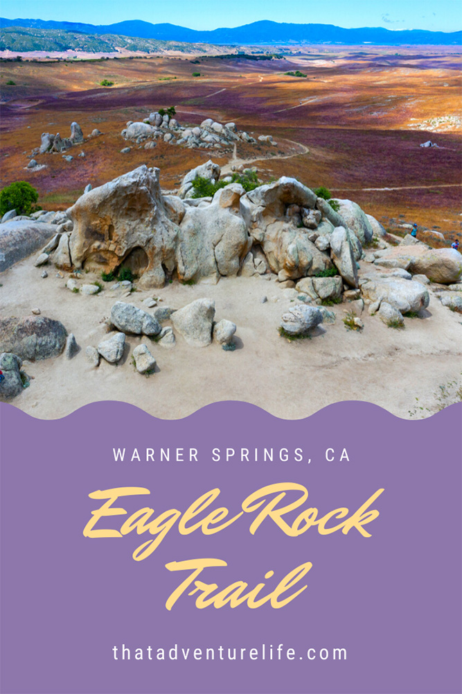 Eagle Rock Trail - Warner Springs, CA Pin 3