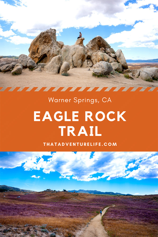Eagle Rock Trail - Warner Springs, CA Pin 2