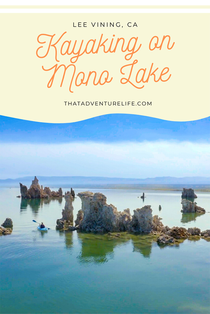 Kayaking on Mono Lake - Lee Vining, CA Pin 3