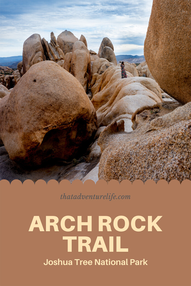 Arch Rock Trail - Joshua Tree National Park, CA Pin 2