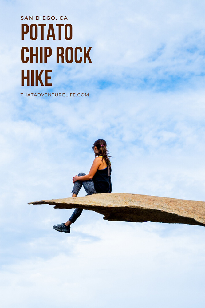 Potato Chip Rock, the Most Iconic Hike in San Diego, CA Pin 1