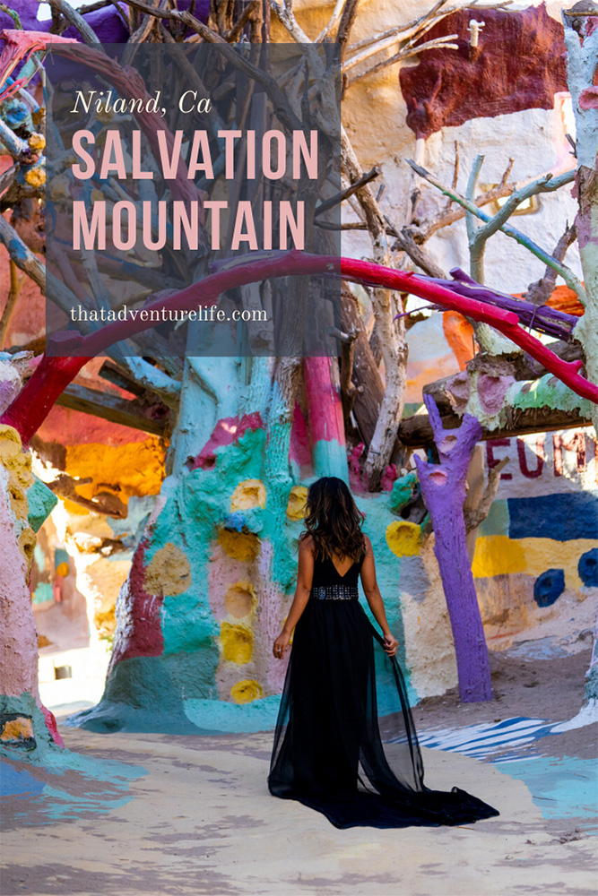 Salvation Mountain, Free One of a Kind Monument in Niland, CA Pin 1
