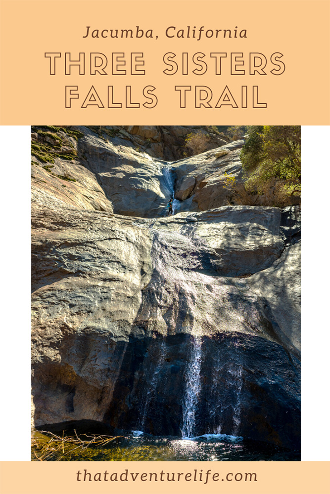 Three Sisters Falls Trail - San Diego County Pin 2
