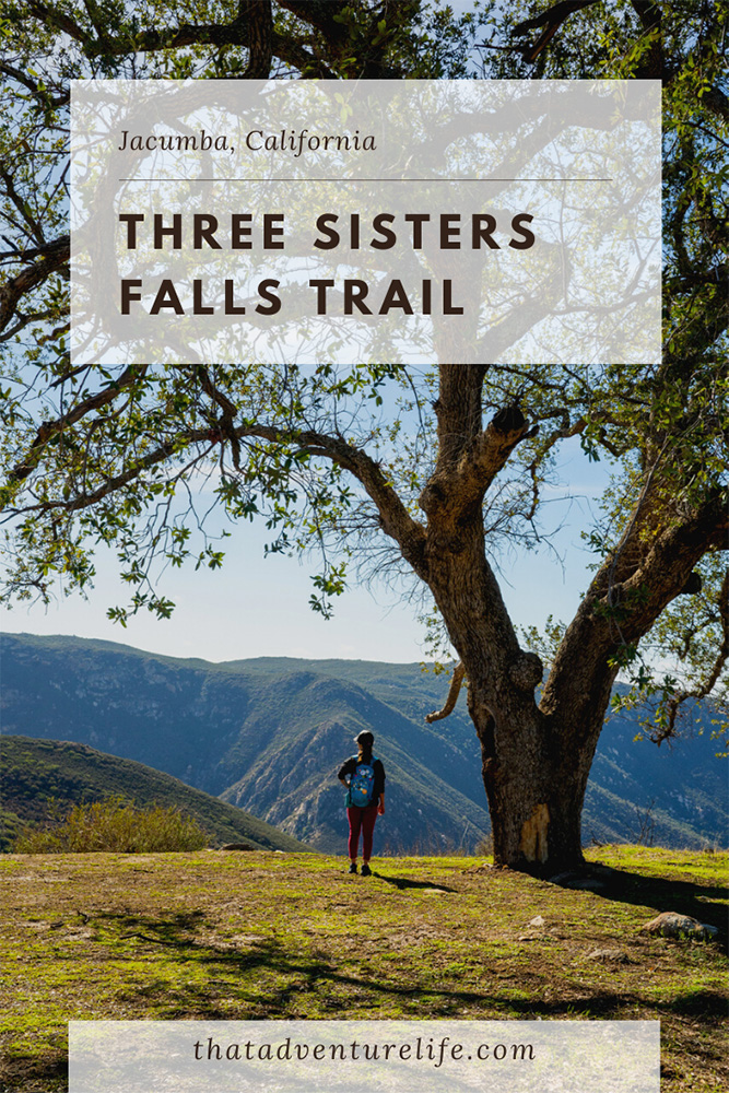 Three Sisters Falls Trail - San Diego County Pin 1