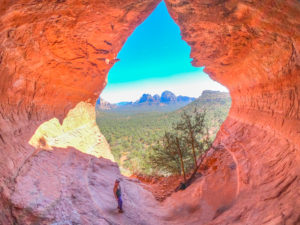 Birthing Cave trail in Sedona, Arizona