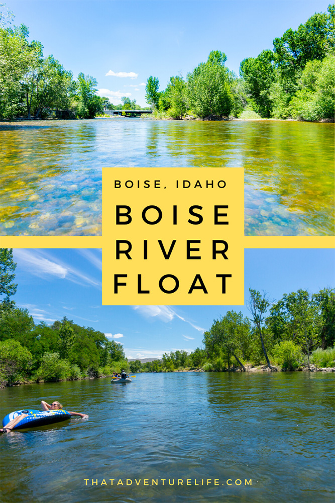 The Boise River Float - Boise, Idaho Pin 2