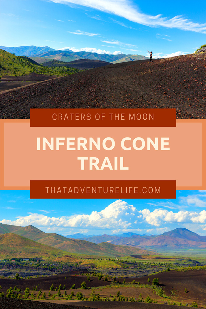 Inferno Cone Trail - Craters of the Moon, ID Pin 2