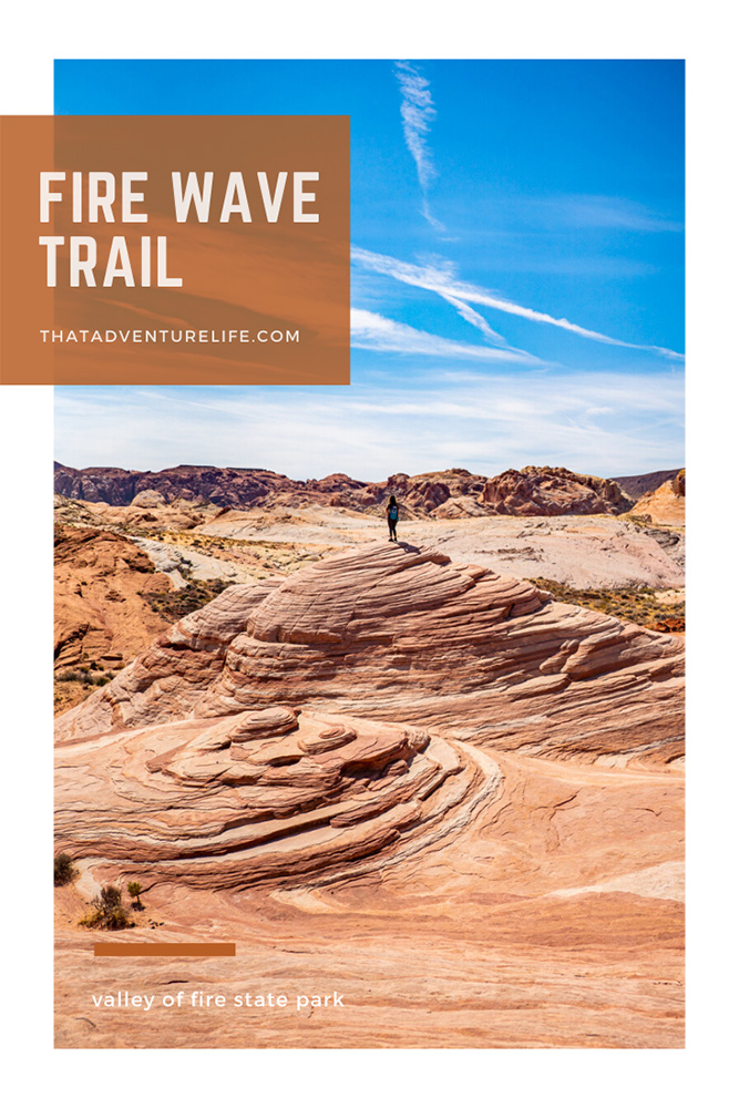 Fire Wave Trail - Valley of Fire State Park, NV Pin 2
