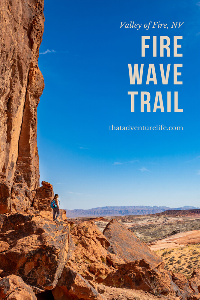 Fire Wave Trail - Valley of Fire State Park, NV Pin 1