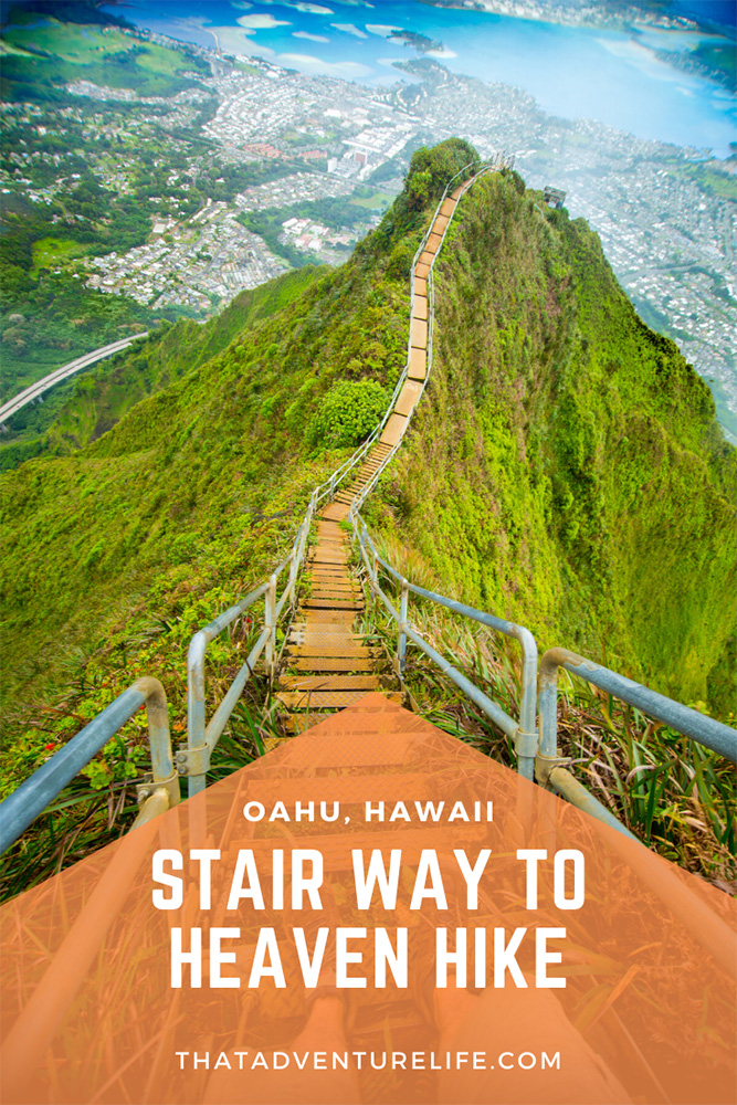 Moanalua Valley Middle Ridge trail to Haiku Stairs or Stairway to Heaven PIN 1