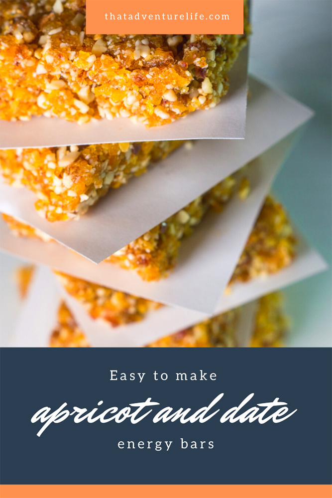 Easy to Make Apricot and Date Bars Pin 1
