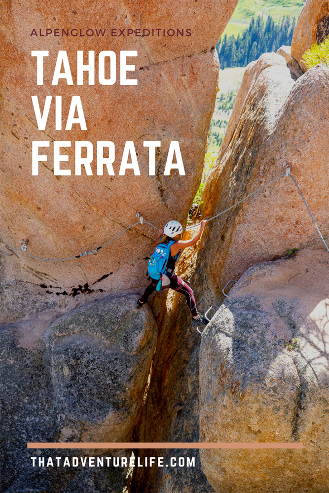 Tahoe Via Ferrata by Alpenglow Expeditions Pin 1