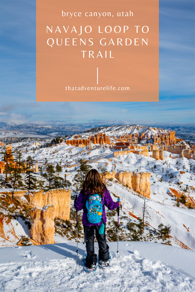 Hiking Navajo Loop to Queens Garden Trail in Bryce Canyon National Park, UT Pin 3