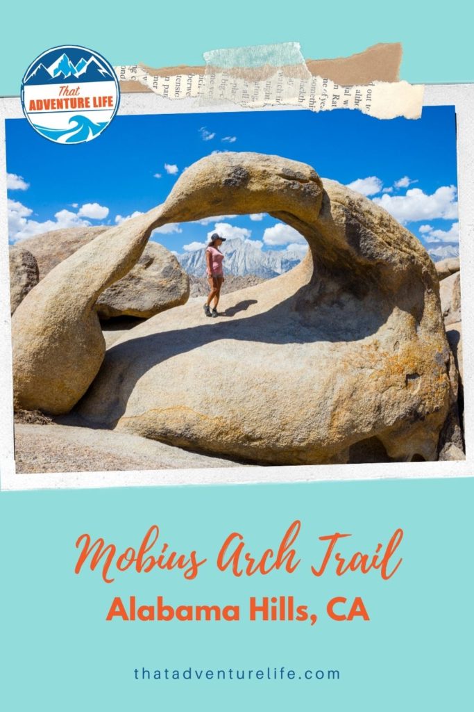 How to find Mobius Arch in Alabama Hills, CA Pin 2