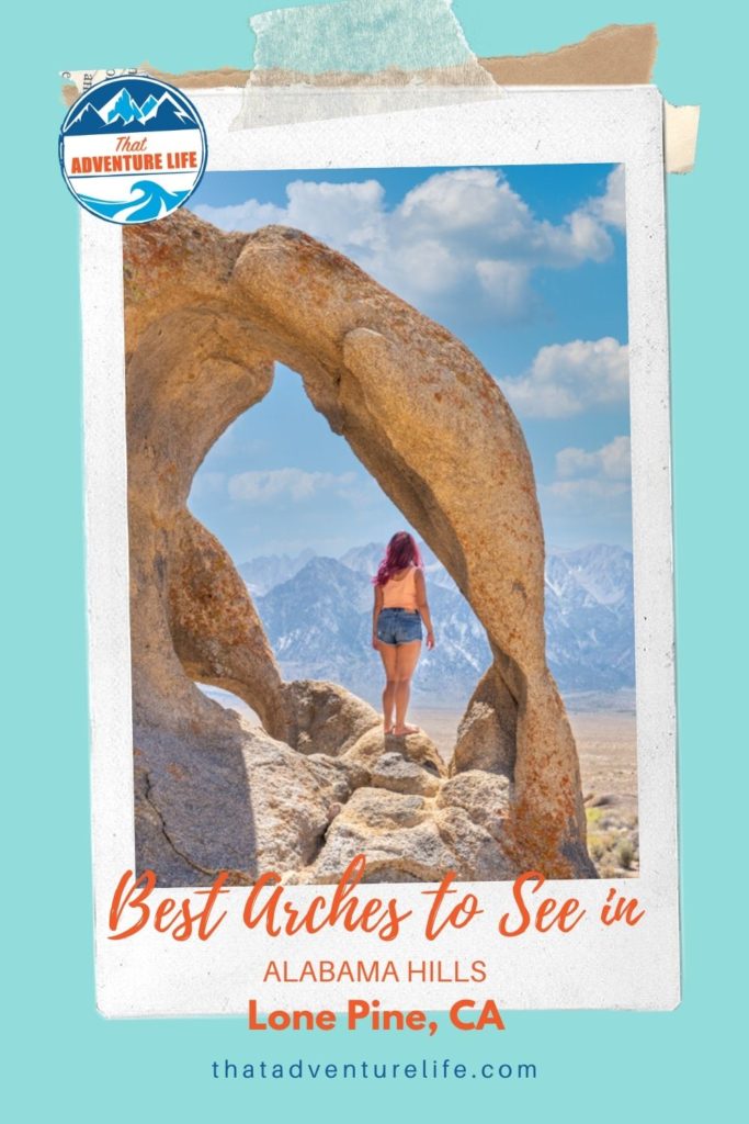 Best Arches to See in Alabama Hills, CA Pin 1