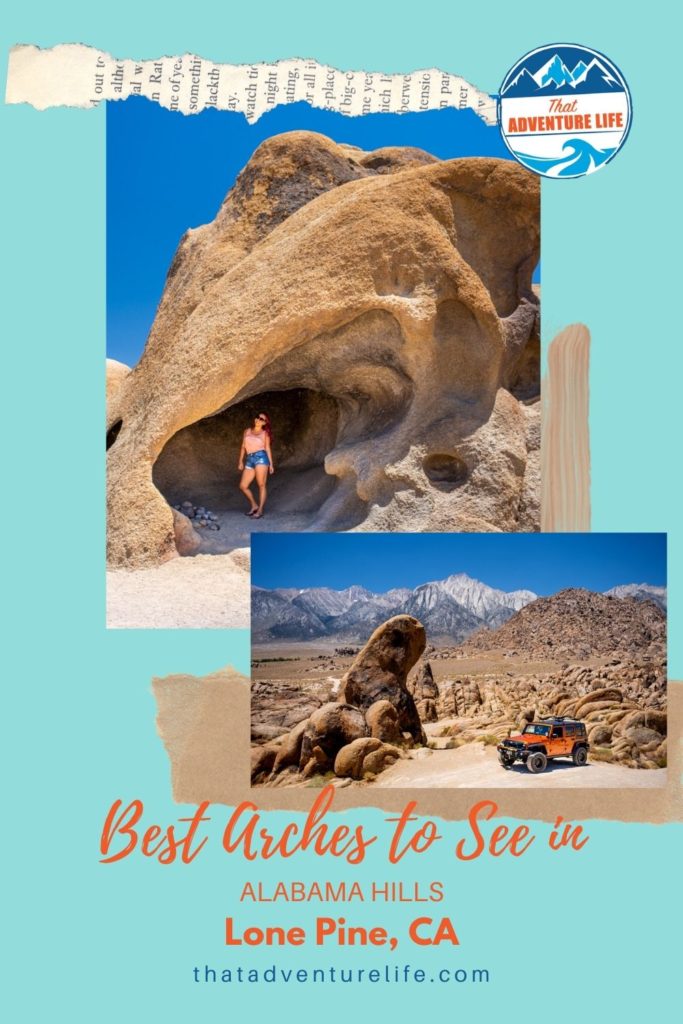 Best Arches to See in Alabama Hills, CA Pin 3