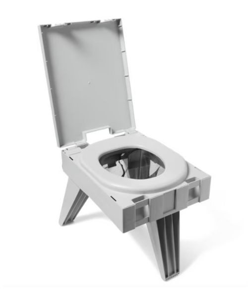 Cleanwaste GO Anywhere Portable Toilet Seat