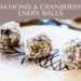 Almond and Cranberry Energy Balls Feature Photo