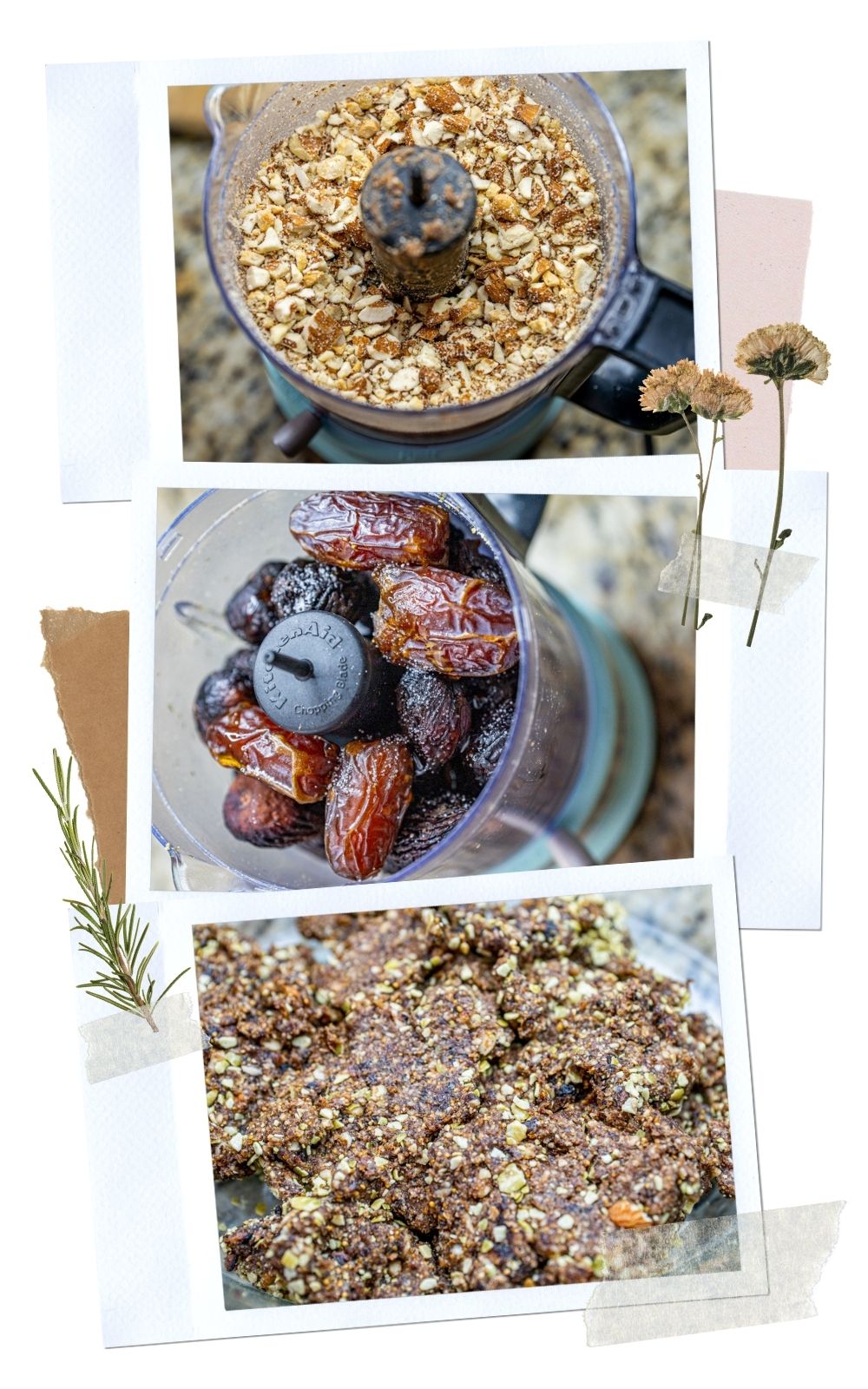 Fig and Date Energy Balls Directions