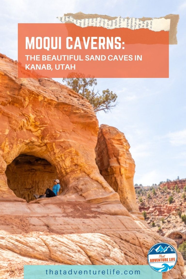 Moqui Caverns: The Beautiful Sand Caves in Kanab, Utah Pin 2