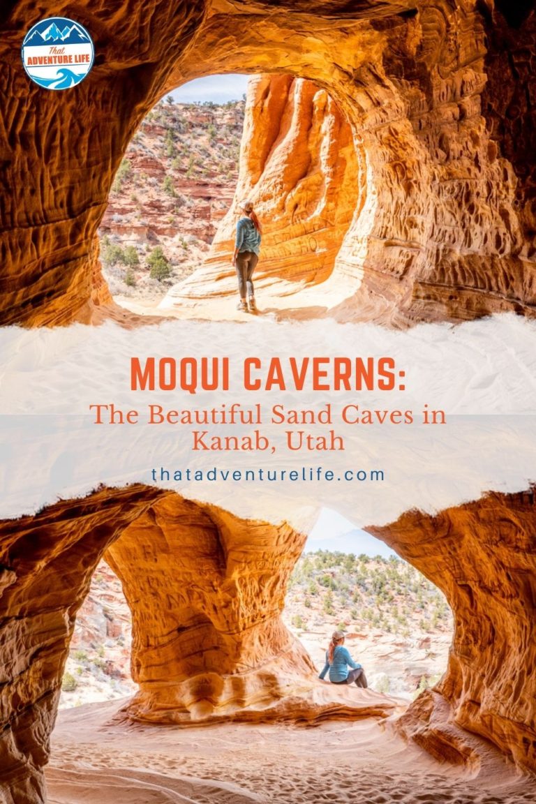 Moqui Caverns: The Beautiful Sand Caves in Kanab, Utah Pin 1