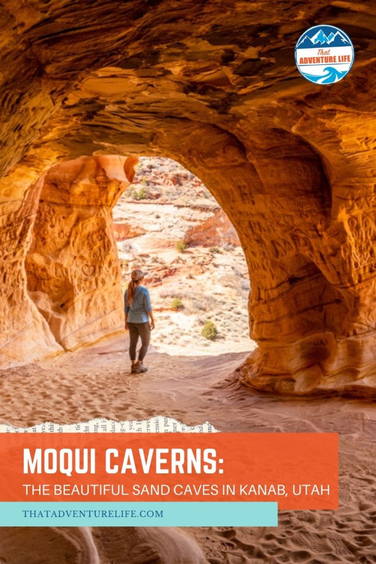 Moqui Caverns: The Beautiful Sand Caves in Kanab, Utah Pin 3