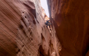How to Canyoneering Slideanide Canyon in Poison Springs, Utah