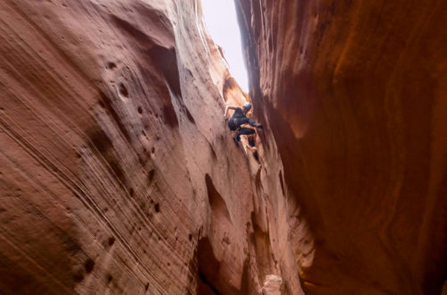 How to Canyoneering Slideanide Canyon in Poison Springs, Utah