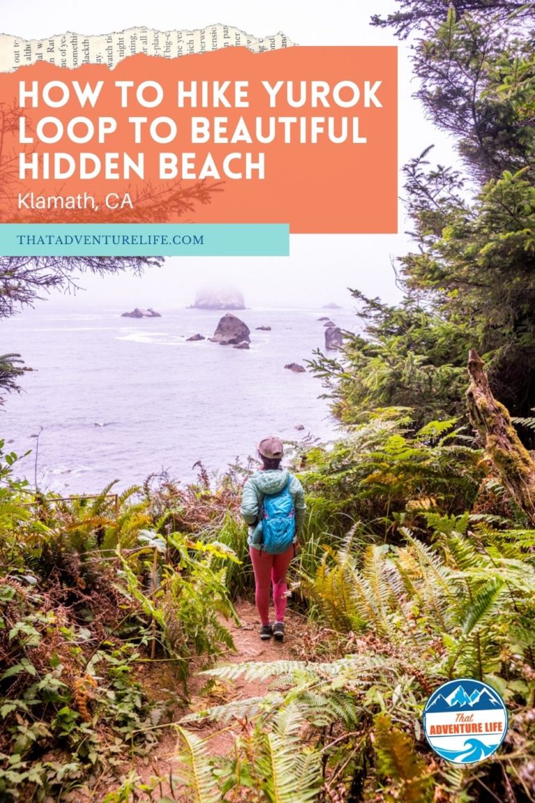How to Hike Yurok Loop to Beautiful Hidden Beach in Klamath, CA Pin 2