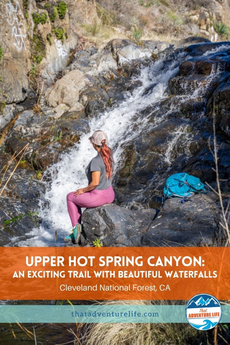 Upper Hot Spring Canyon in Cleveland National Forest in California Pin 1